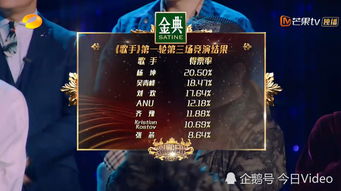歌手第五期排名公布，揭秘音乐盛宴的舞台风采